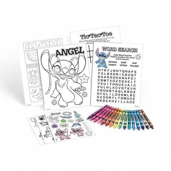 Disney Lilo Stitch Kids Ultimate Creative Arts & Crafts Set Cra-Z-Art - Picture 4 of 7